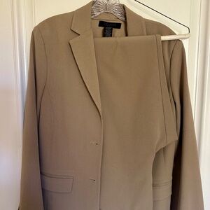 The Limited Tan Pant Suit - Jacket Size S, Pant Size 8
